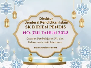 SK 3211 Tahun 2022: CP Madrasah Kurikulum Merdeka, Capaian RA Kurmer